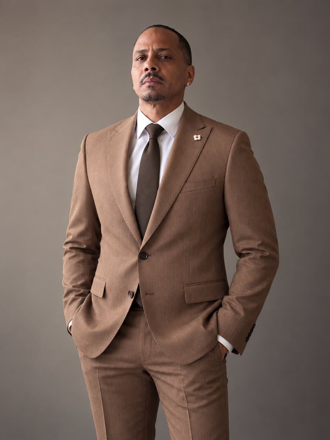 Mercer Light Brown worn
