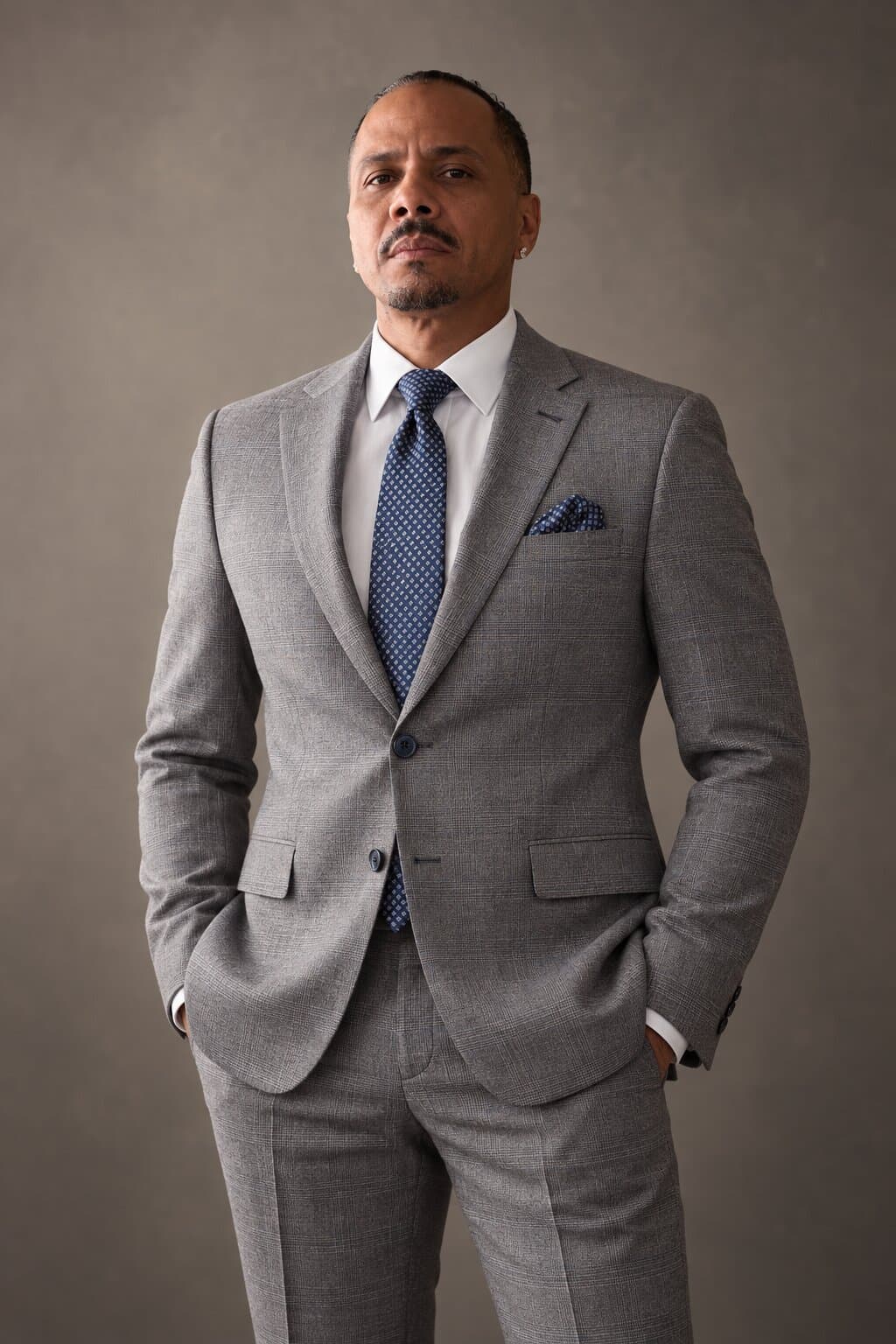 Sterling Gray worn