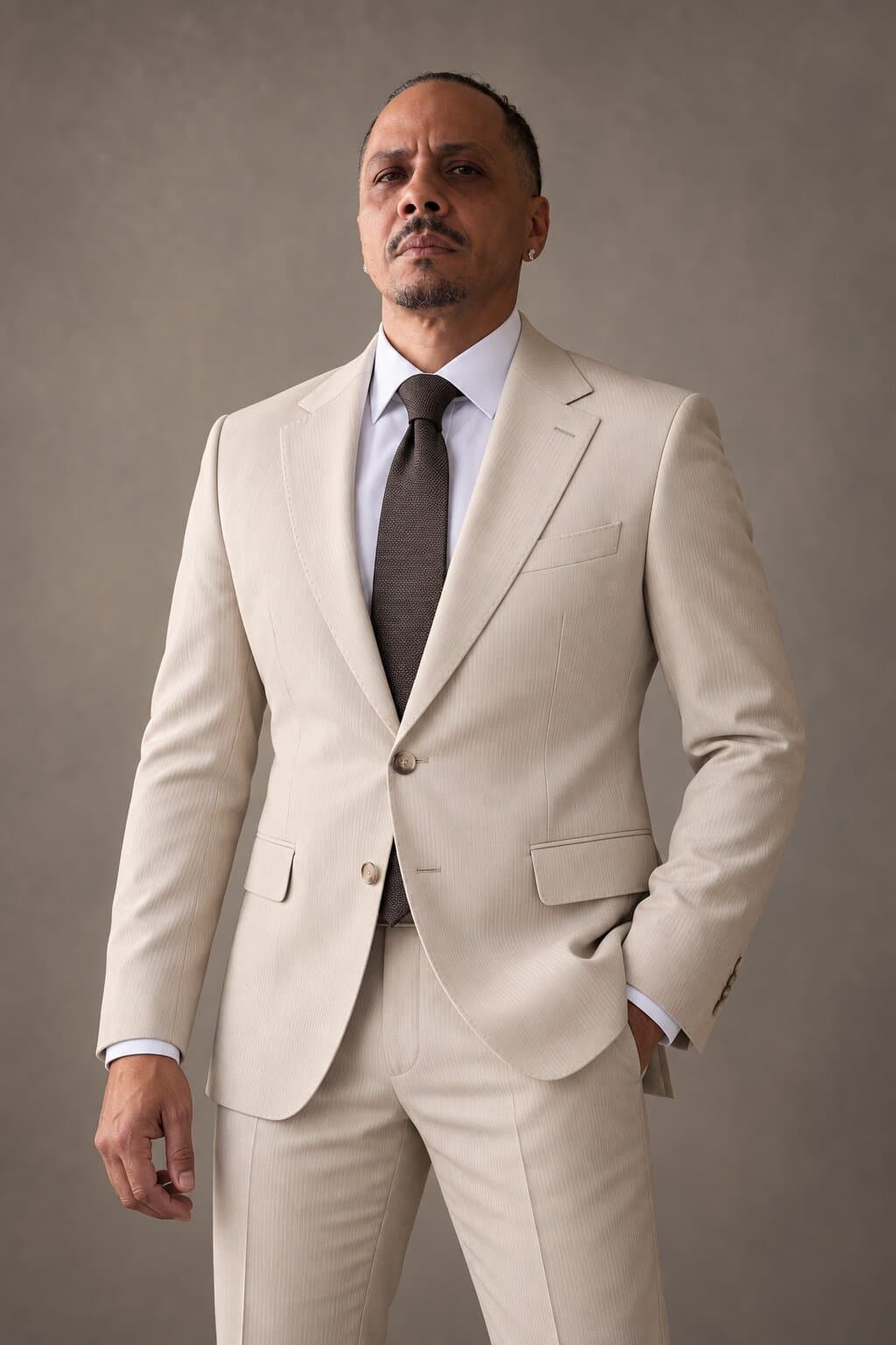 Westmere Light Beige worn